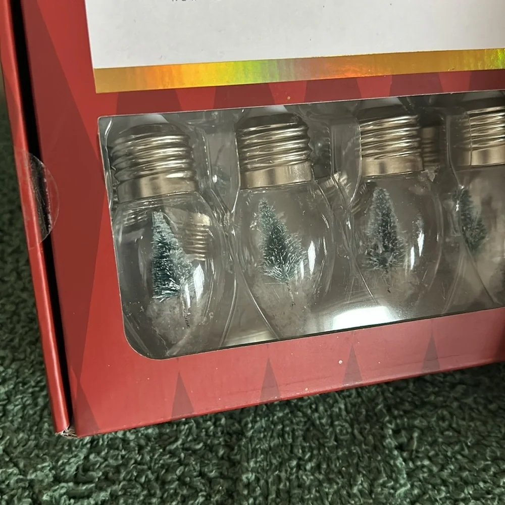 W&A Home Decor New York Christmas Tree Bulb String Lights Set of 2 NEW